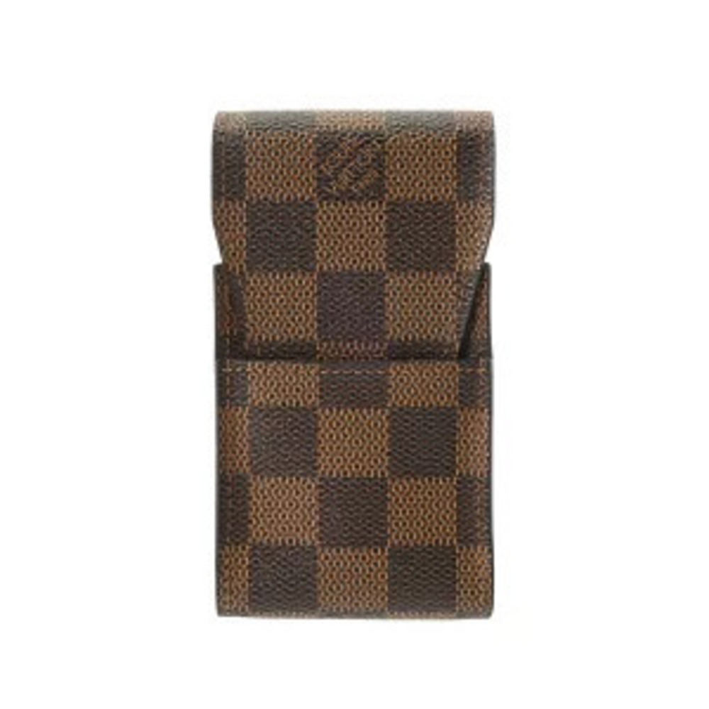 Louis Vuitton Damier Etui Cigarette Canvas Accessories Brown